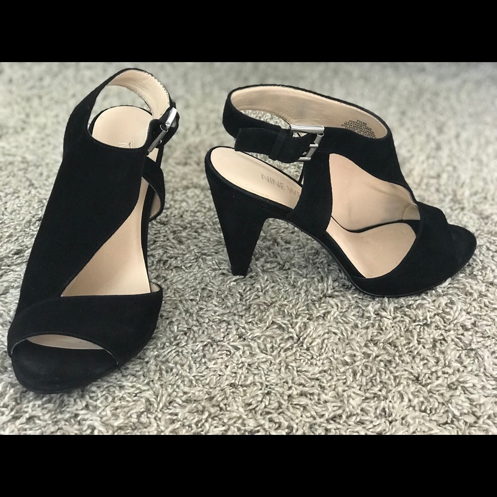 Nine West heels.  Barely worn. Size 7.5